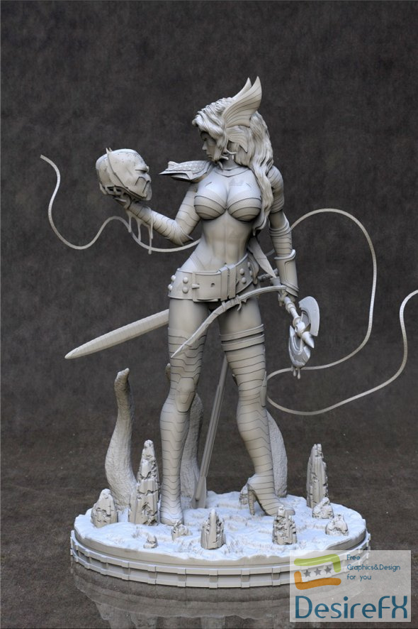 Angela Spawn 3D Print