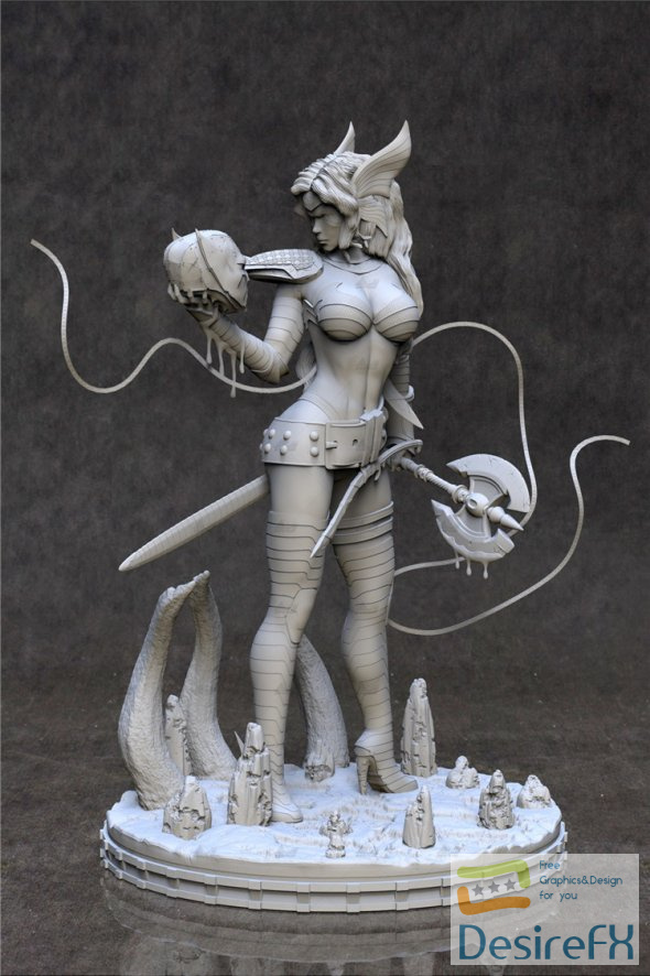 Angela Spawn 3D Print