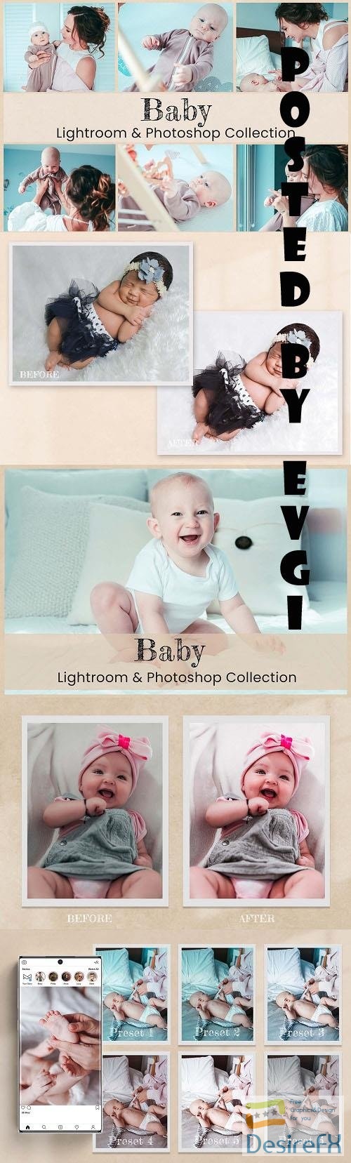 Baby Lightroom Photoshop LUTs - 6520693