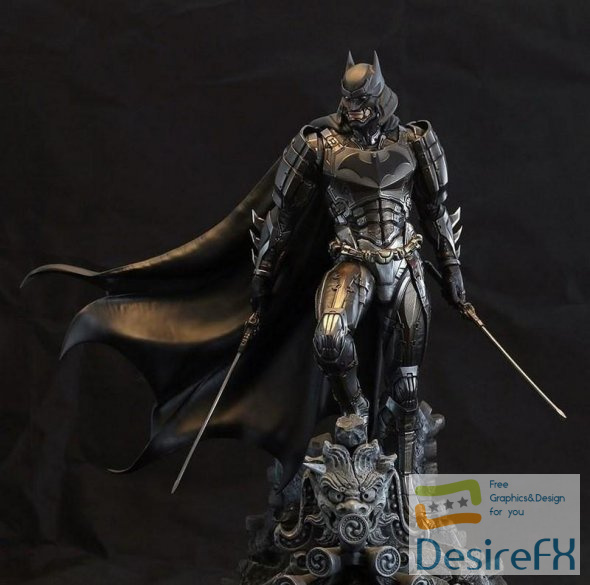 Batman samuray 3D Print