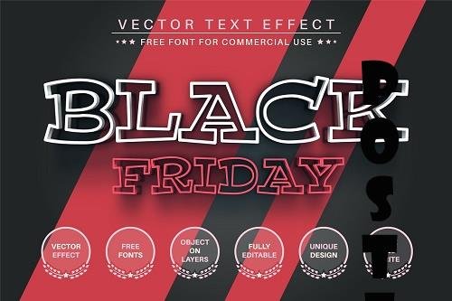 Black Friday - Editable Text Effect - 6470668