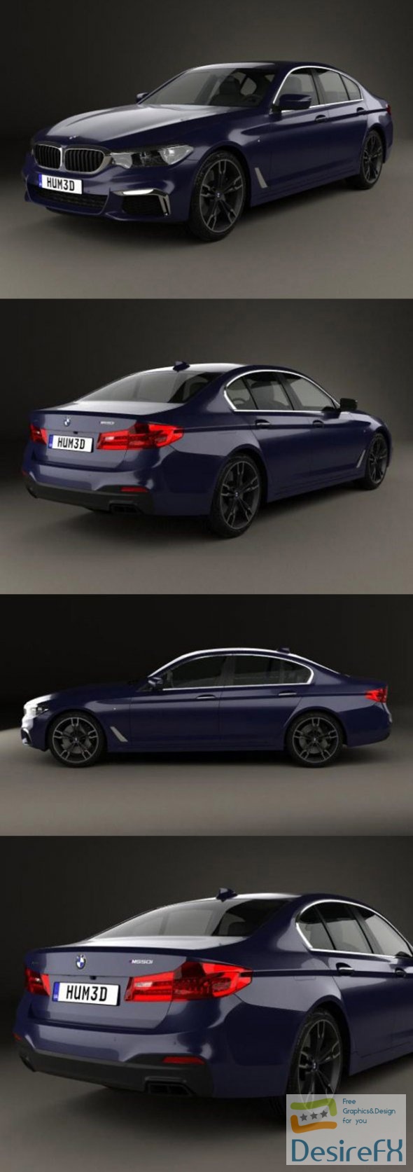 BMW M5 G30 Sedan Performance 2017