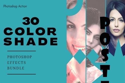 Color Shade 30 PS Action Bundle