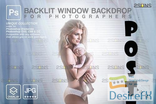 Curtain backdrop &amp; Maternity digital photography backdrop V2 - 1447849