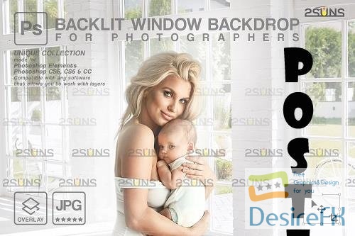 Curtain backdrop & Maternity digital photography backdrop V5 - 1447854