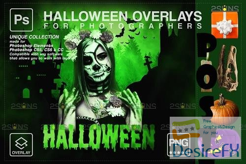 Halloween clipart Halloween overlay, Photoshop overlay - 1584061