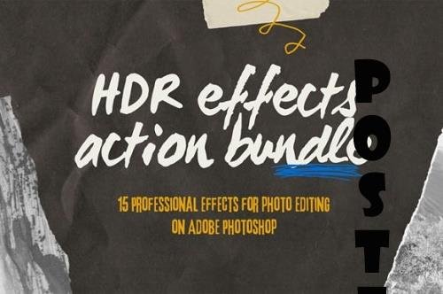 HDR Effects 15 Action Bundle