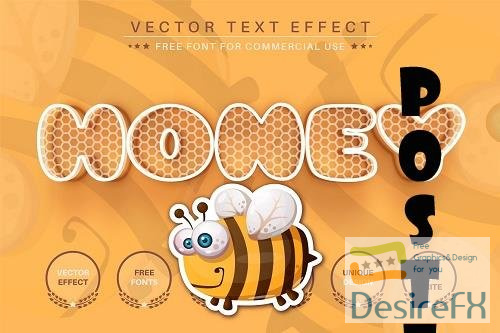 Honey - Editable Text Effect - 6507040