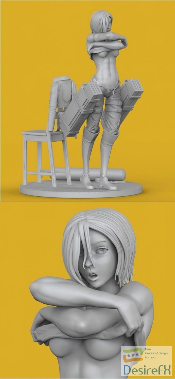 Mikasa Akerman 3D Print