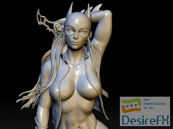 Sexy Batwoman 3D Print
