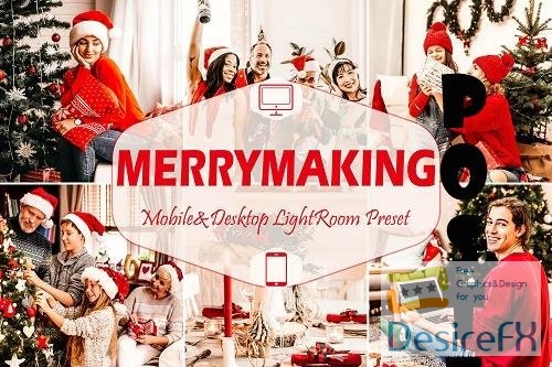 12 Merrymaking Mobile &amp; Desktop Lightroom Presets - 1608744