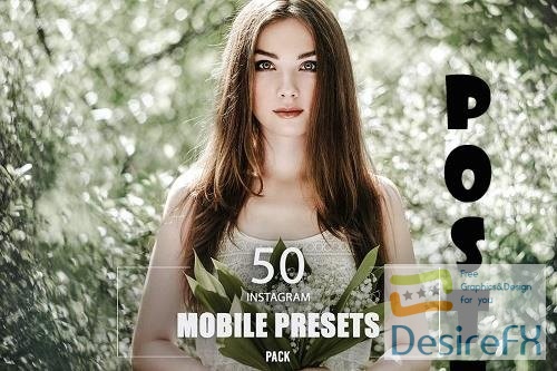 50 Instagram Mobile Presets Pack - G6QQVG9