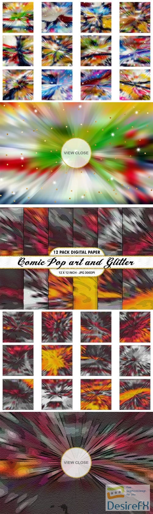 60 Awesome Glitter Textures Collection