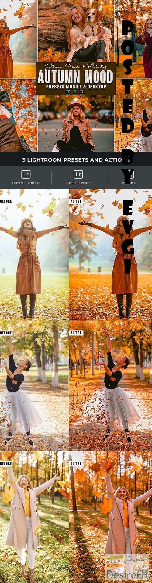 Autumn Photoshop Action &amp; Lightrom Presets - 34298026
