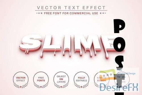 Blood Slime - Editable Text Effect - 6567195