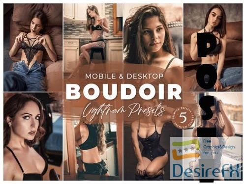 Boudoir Mobile Desktop Lightroom Presets Lifestyle Instagram