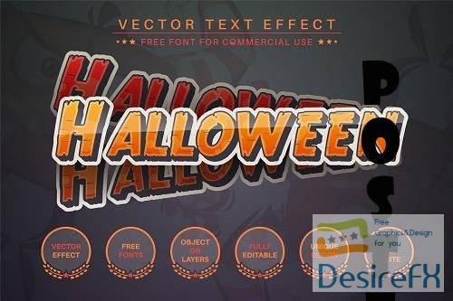 Halloween - Editable Text Effect - 6560986