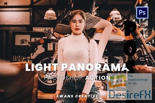Light Panorama Photoshop Action