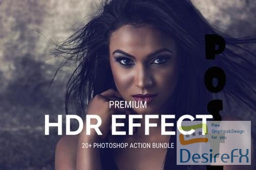 Premium HDR Effect PS Action Bundle