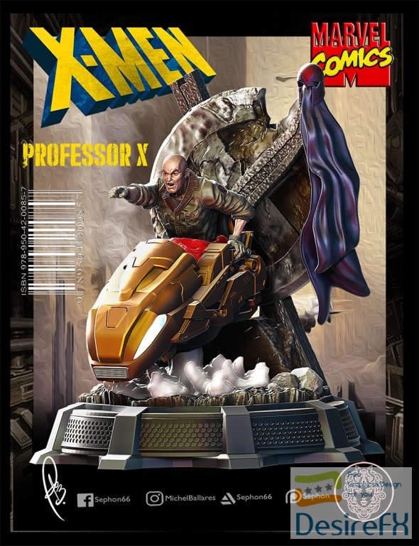 Professor X 3D Print