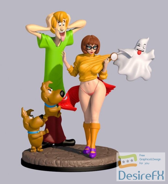 Velma Scooby Do 3D Print