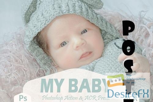 12 My Baby Photoshop Actions And ACR Presets - 1660228