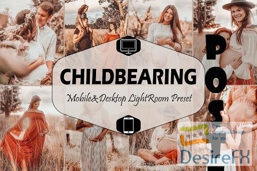 15 Childbearing Mobile &amp; Desktop Lightroom Presets - 1660216