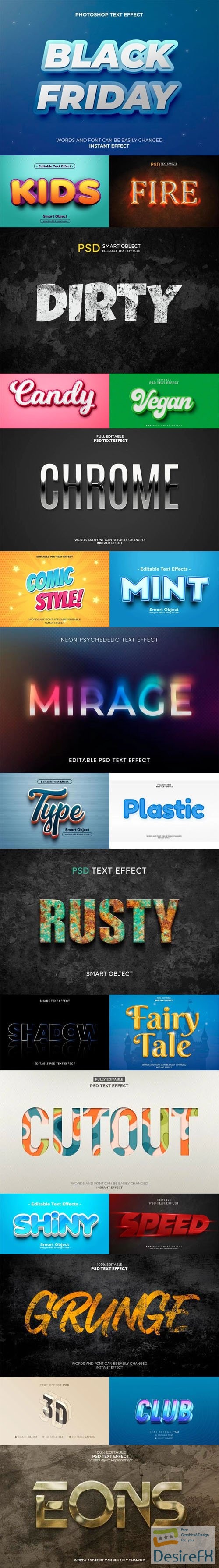 22 Awesome New Text Effects for Photoshop