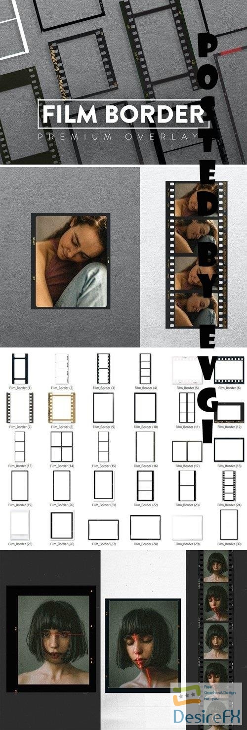 30 Film Frame | Negative Film Frame