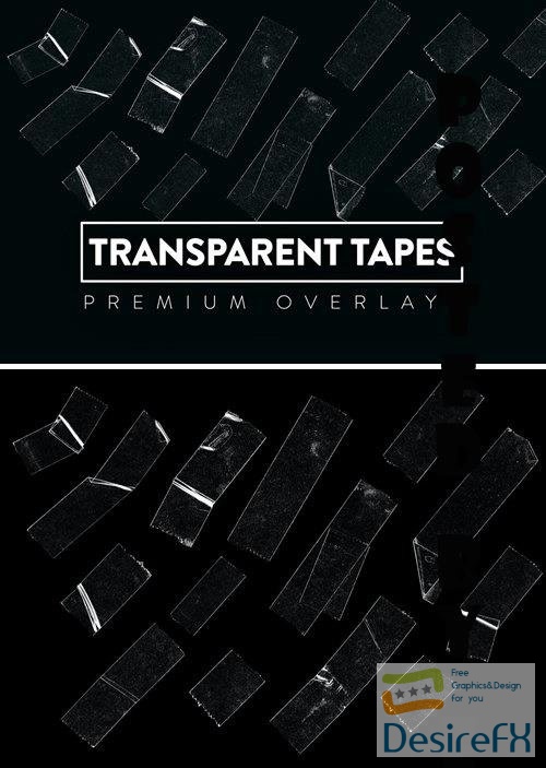 30 Transparent Tapes Texture HQ