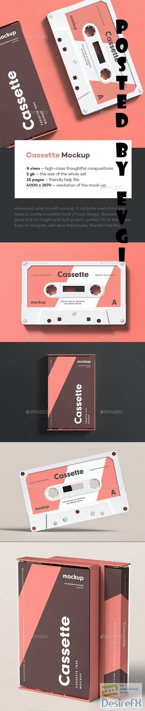 Cassette Mock-up - 34115177