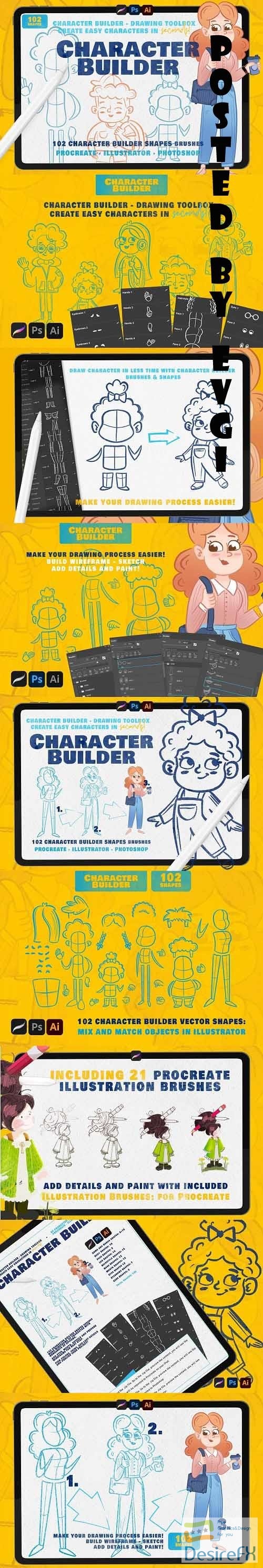 Character Builder - Drawing Toolkit - 6623783