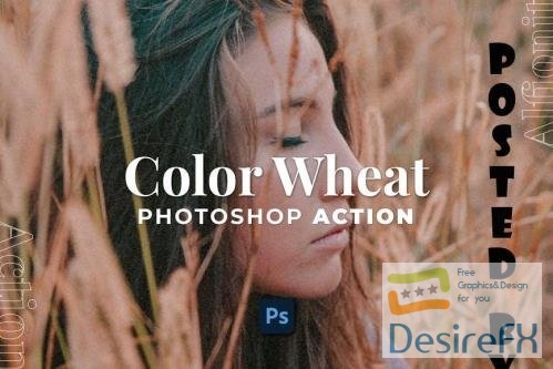 Color Wheat Photoshop Action