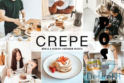 Crepe Mobile &amp; Desktop Lightroom Presets
