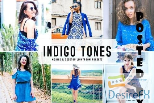 Indigo Tones Mobile &amp; Desktop Lightroom Presets