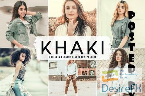 Khaki Mobile &amp; Desktop Lightroom Presets