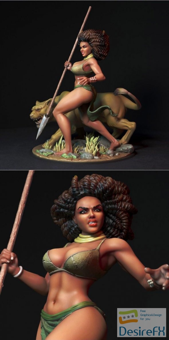 Lioness 3D Print