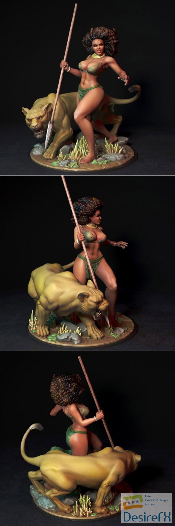 Lioness 3D Print