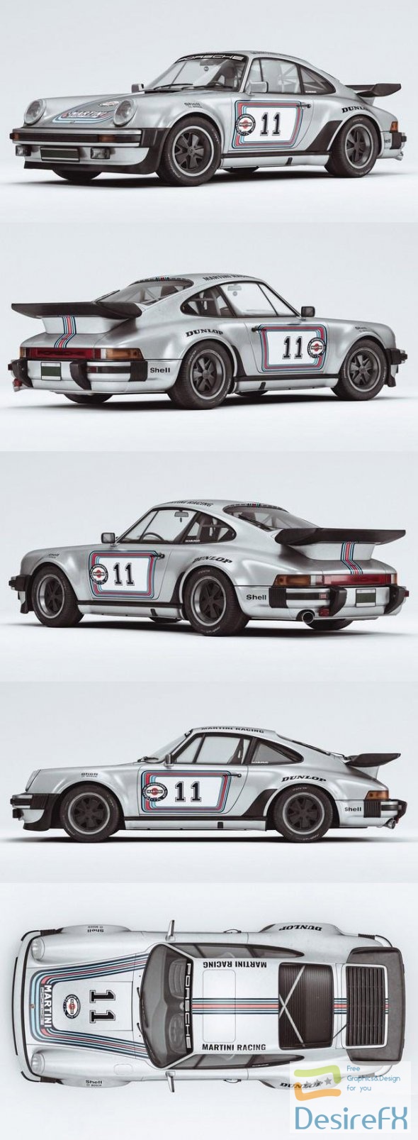 Porsche 911 Turbo – Game ready