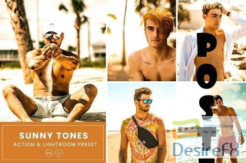 Sunny Tones Action &amp; Lightrom Presets
