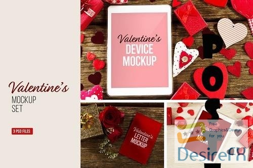 Valentine Device Mockup Photoshop - K2A5ASP