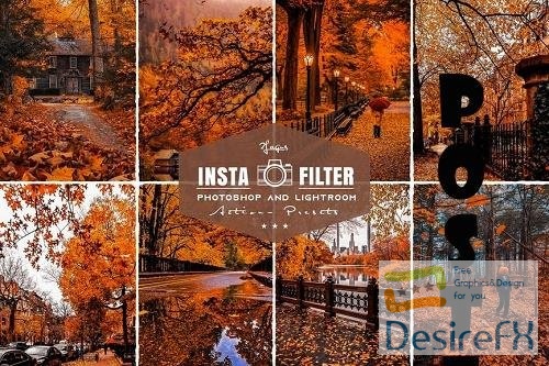 Autumn Photoshop Actions &amp; Lightroom Presets