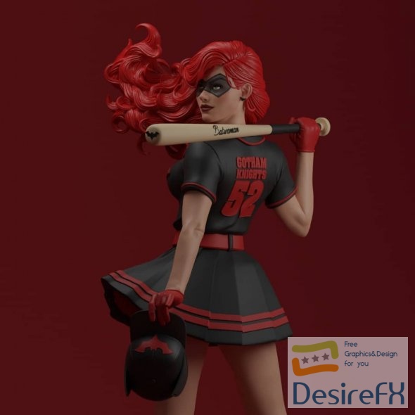 BatWoman 3D Print