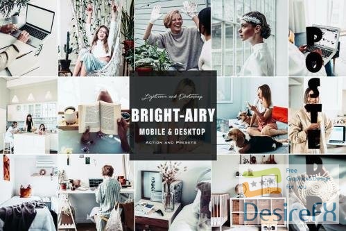 Brhit Airy - Photoshop &amp; Lightroom Presets and PC