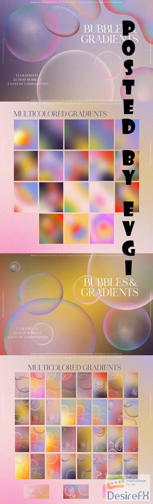 Bubbles & Colorful Gradients - 6729818