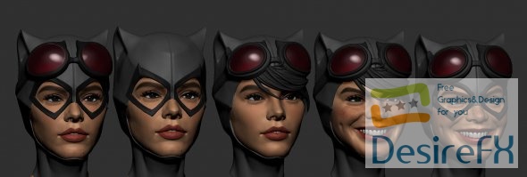 Catwoman DePaula 3D Print
