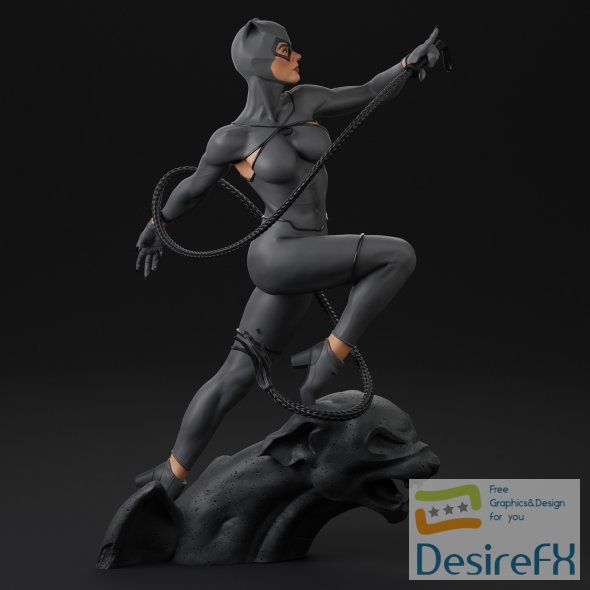 Catwoman DePaula 3D Print