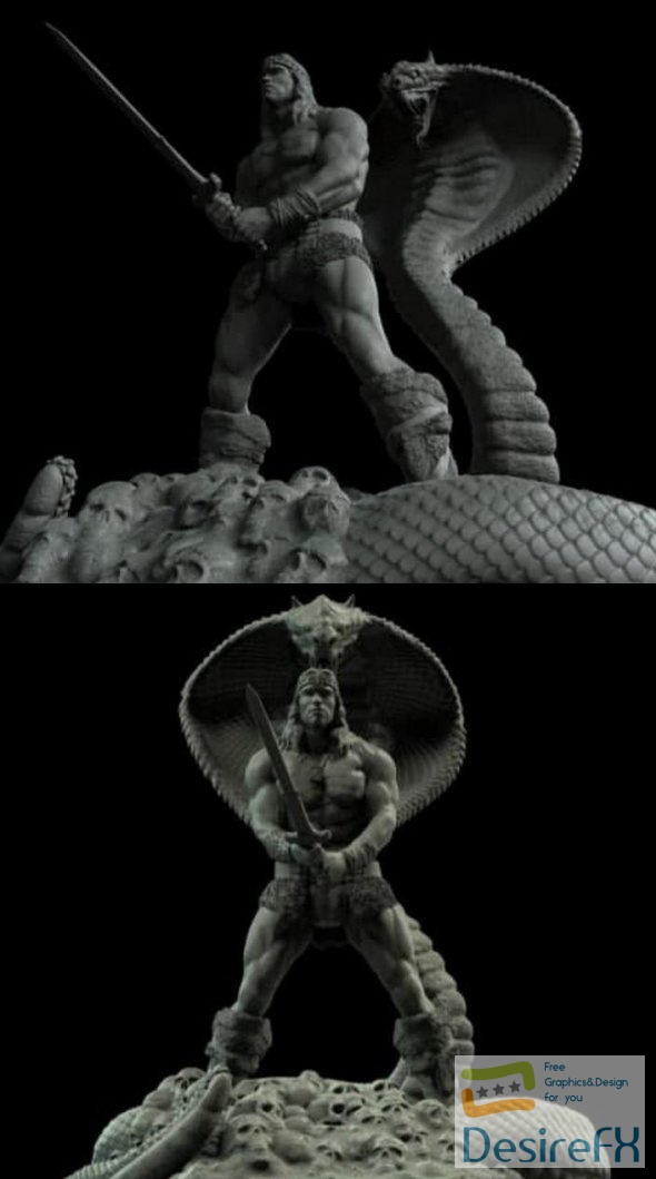 Conan 3D Print