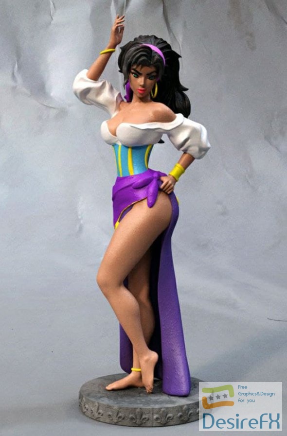 Esmeralda 3D Print