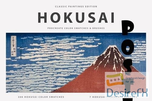 Hokusai Procreate Brushes
